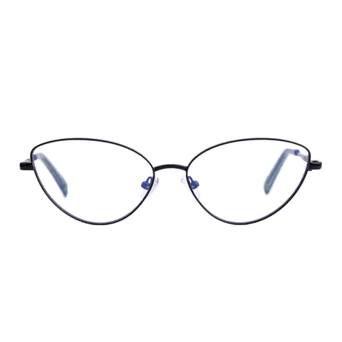 Oval Black Eyeglasses