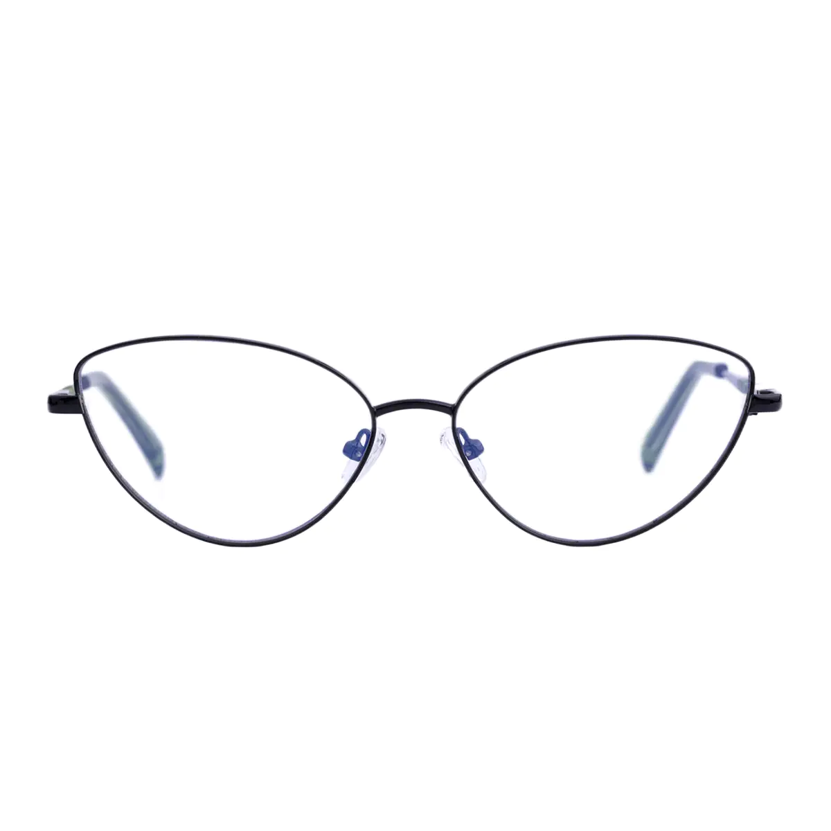 Oval Black Eyeglasses
