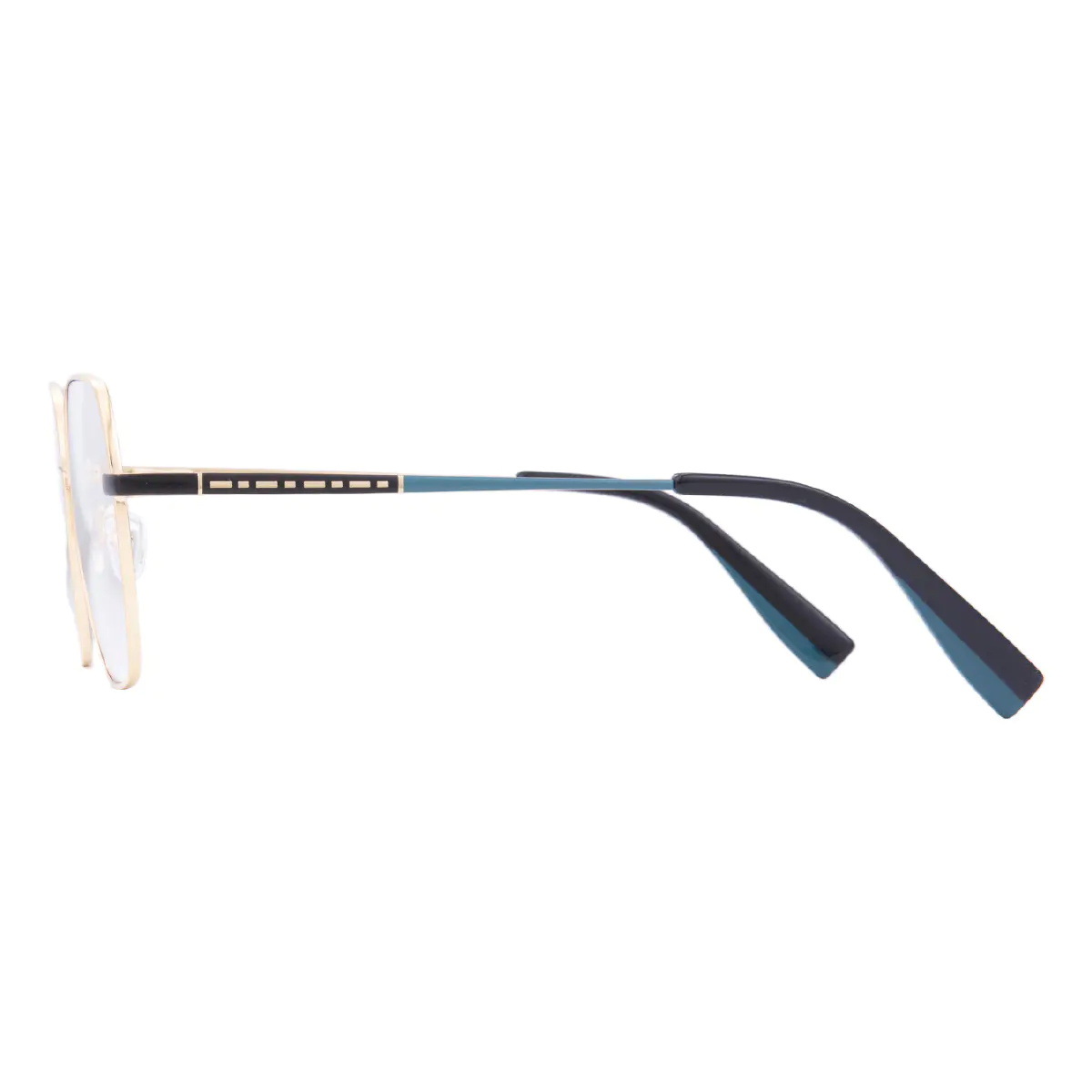 Square Gold Eyeglasses