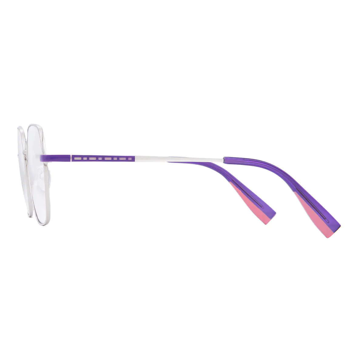 Square Silver Eyeglasses