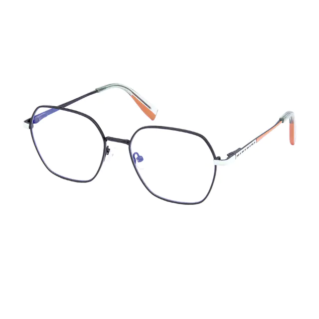 Square Black Eyeglasses