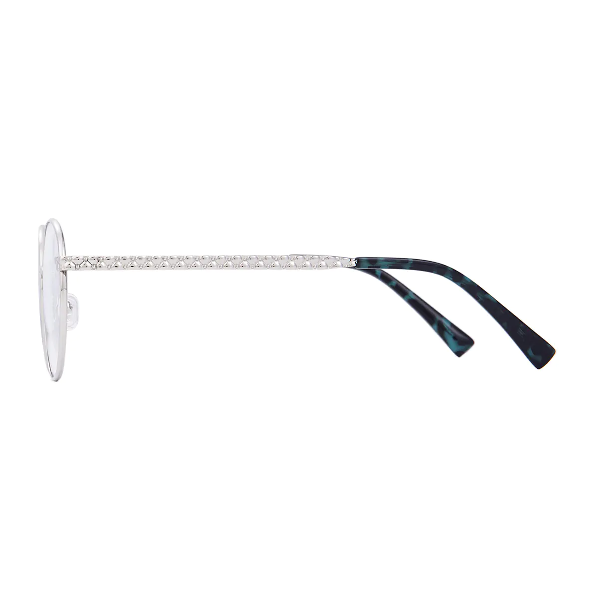 Round Silver Eyeglasses