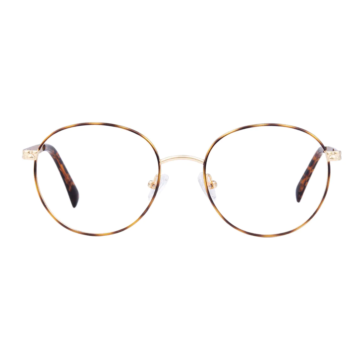 Round Tortoiseshell Eyeglasses