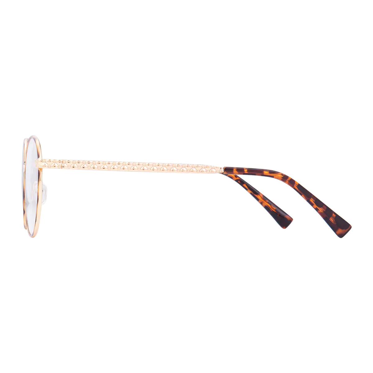 Round Tortoiseshell Eyeglasses