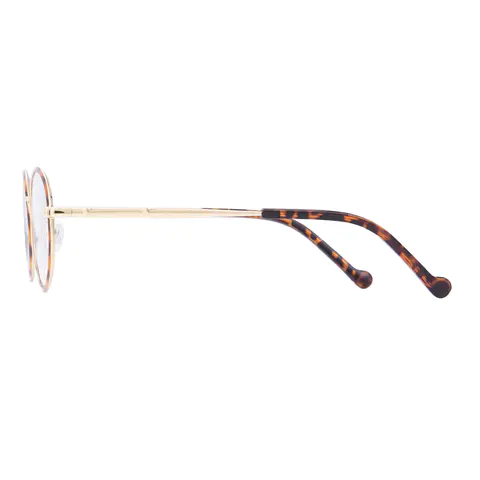 Oval Tortoiseshell Eyeglasses