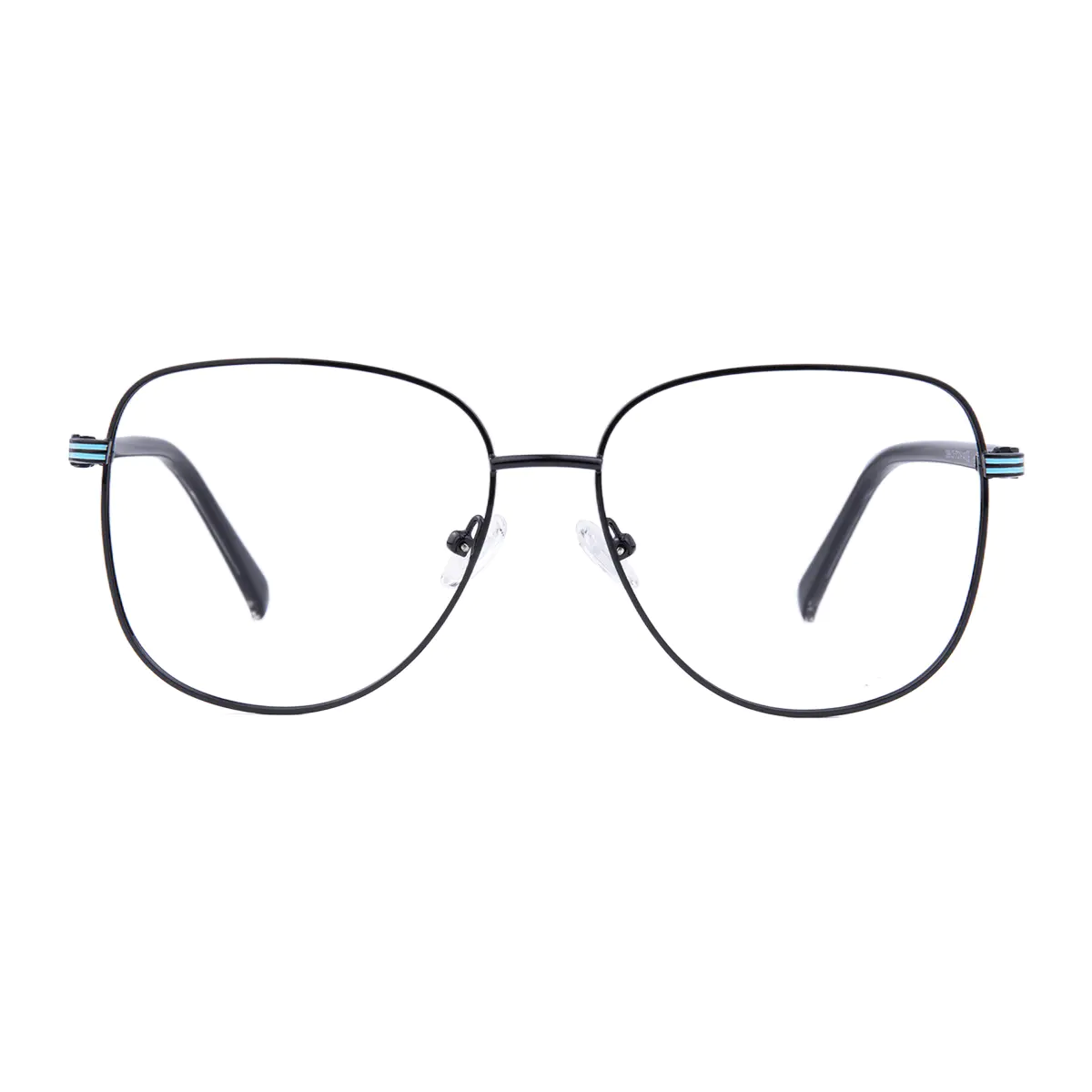 Square Black Eyeglasses