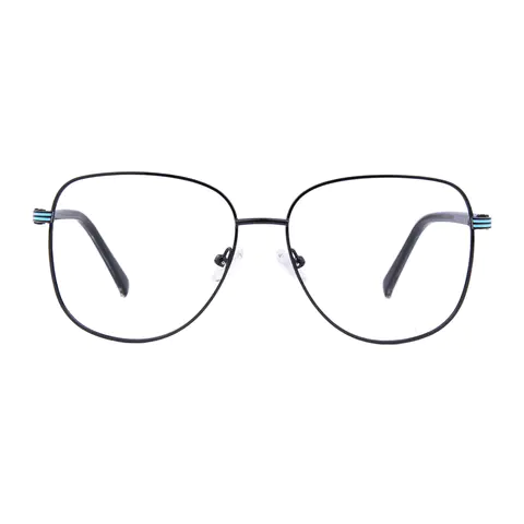Square Black Eyeglasses