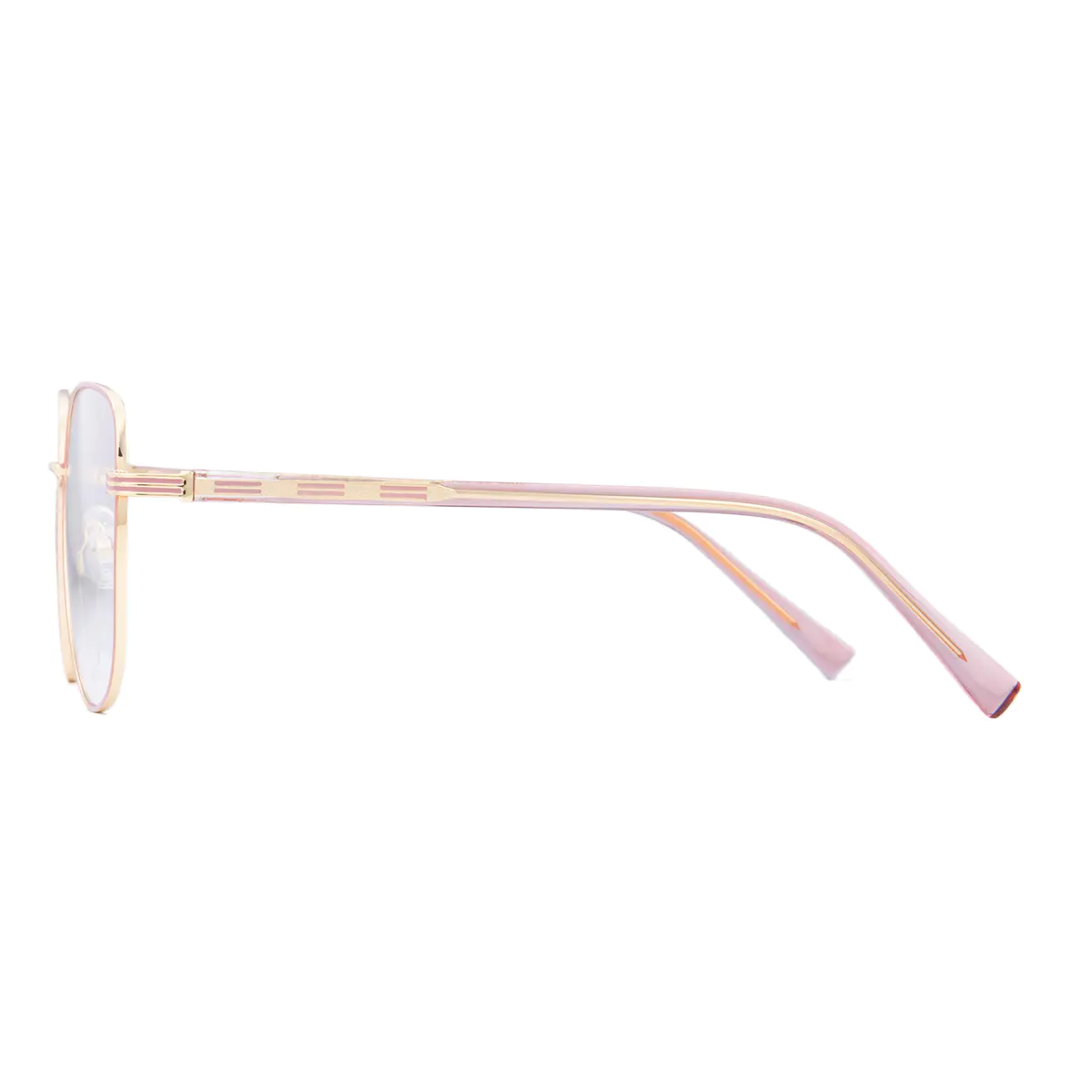 Square Pink Eyeglasses