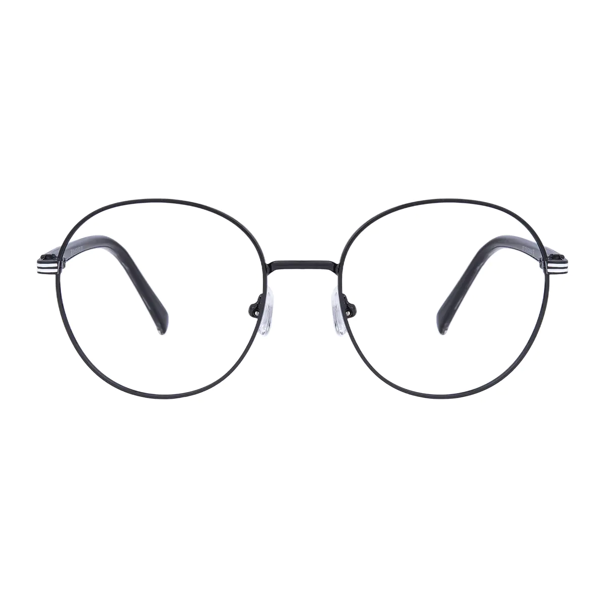 Round Black Eyeglasses