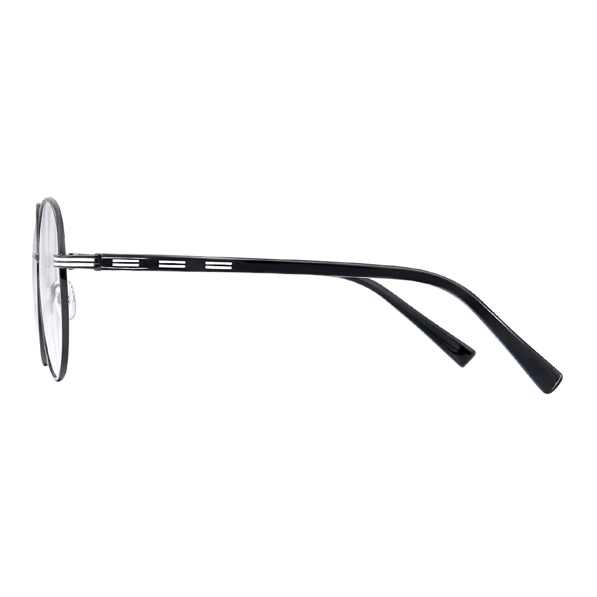 Round Black Eyeglasses