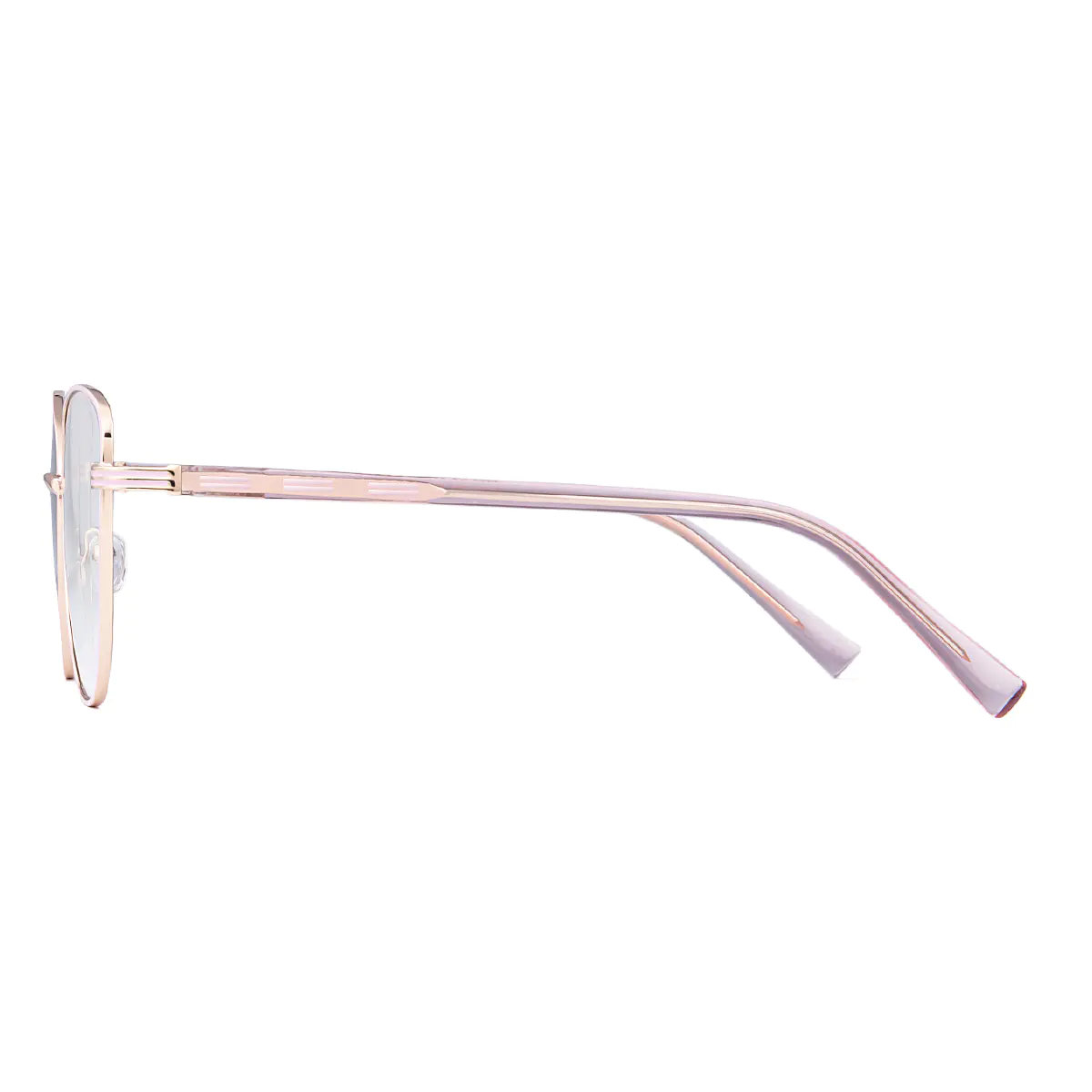 Square Rose Gold Eyeglasses