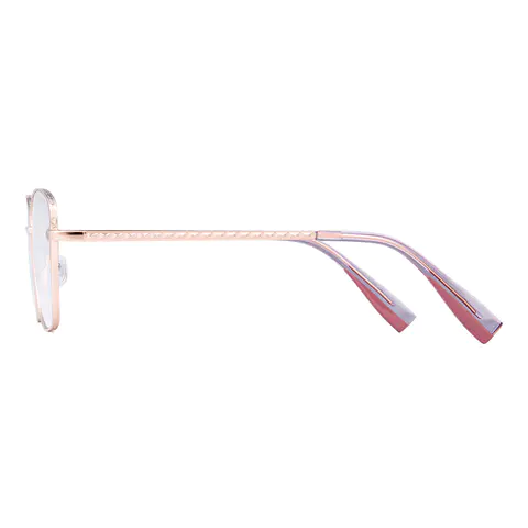 Square Rose Gold Eyeglasses
