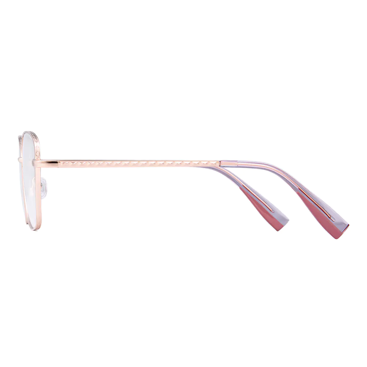 Square Rose Gold Eyeglasses