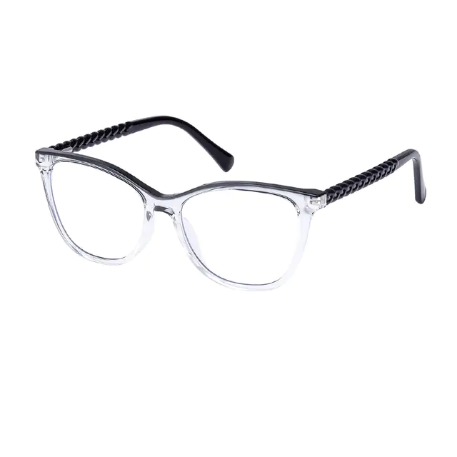 Square Clear Eyeglasses