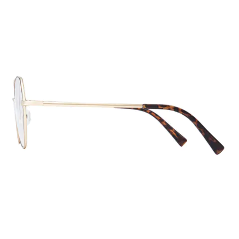 Geometric Tortoiseshell Eyeglasses