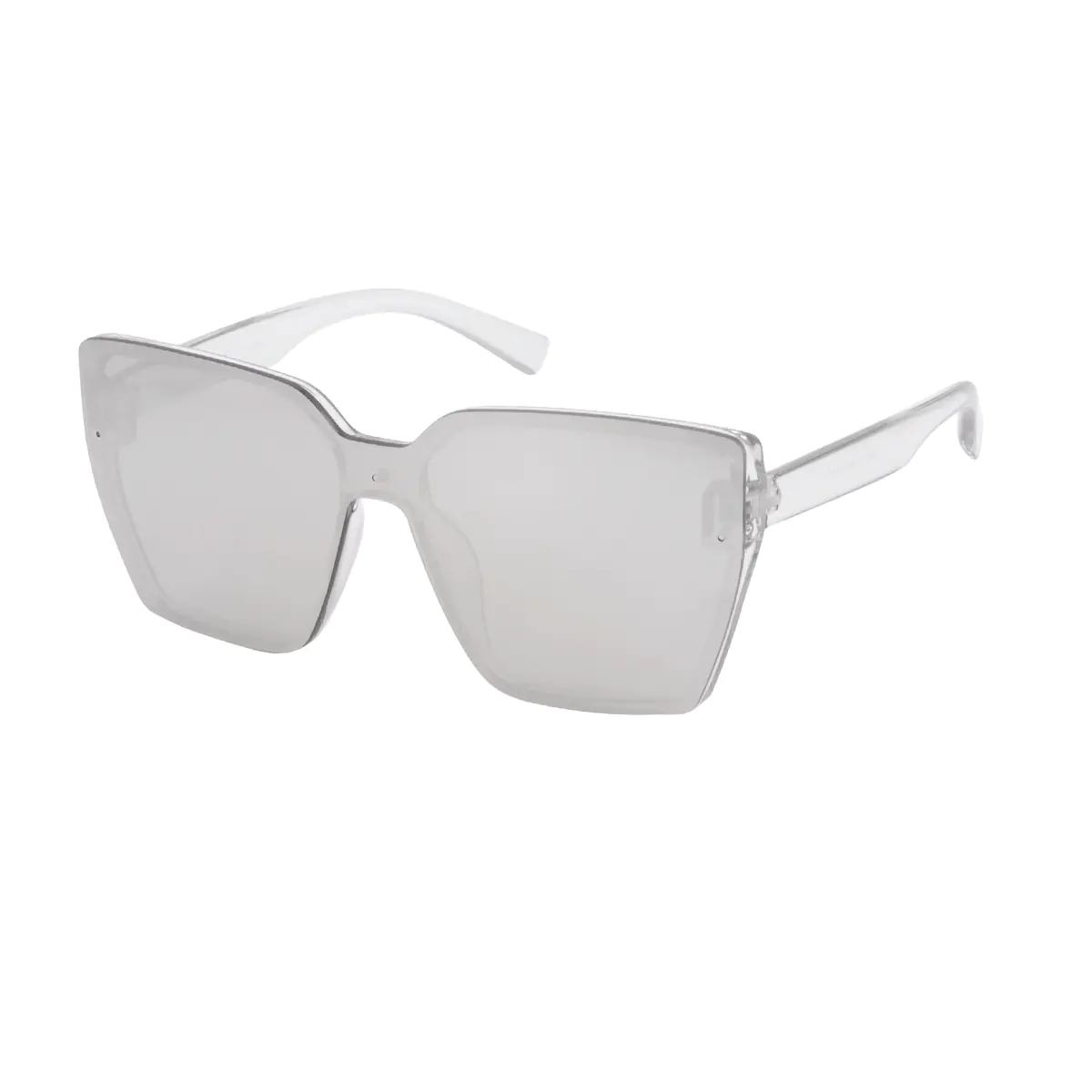 Square Grey Sunglasses