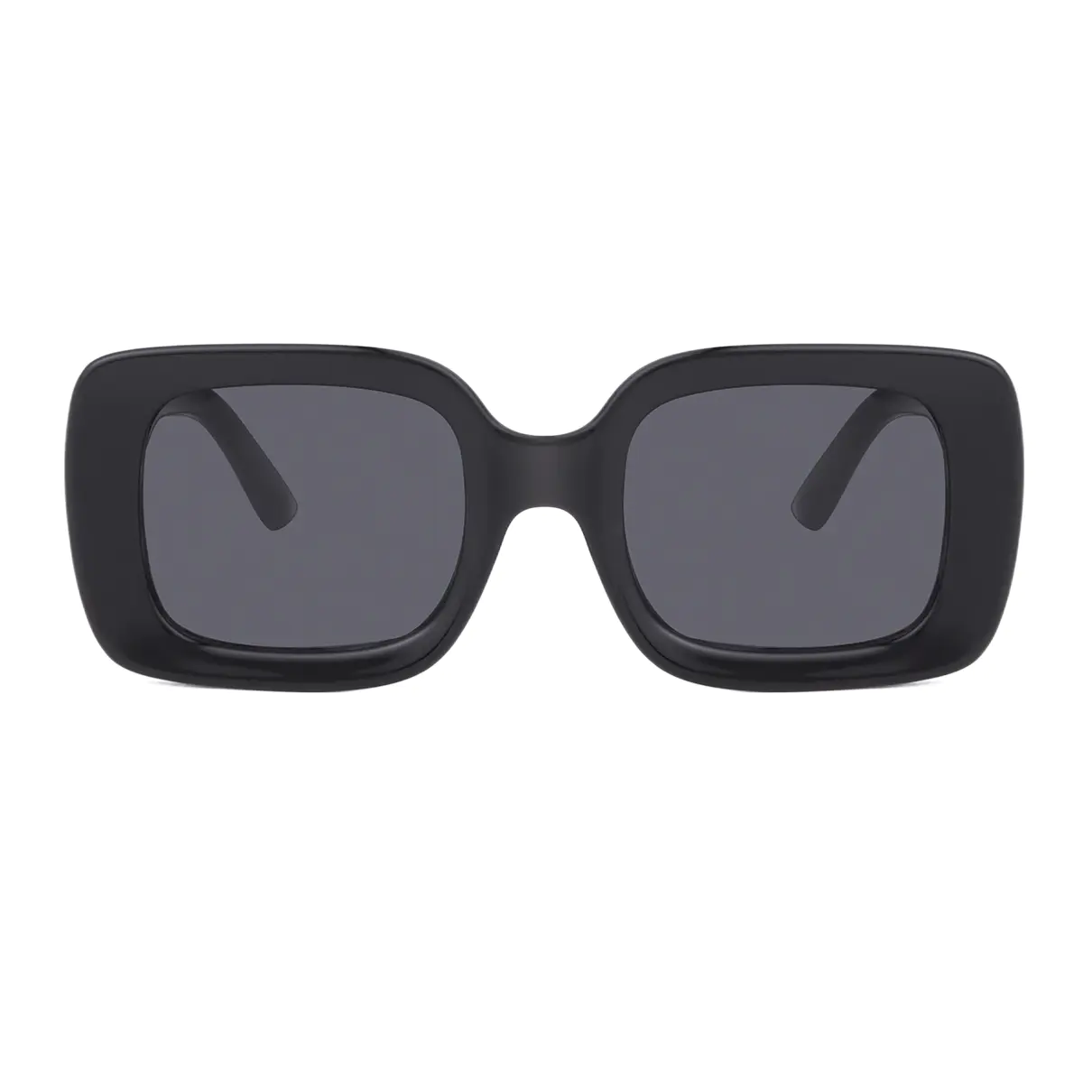 Square Black Sunglasses