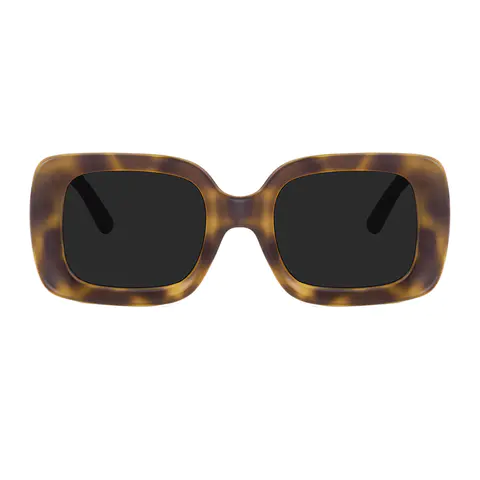 Square Tortoiseshell Sunglasses