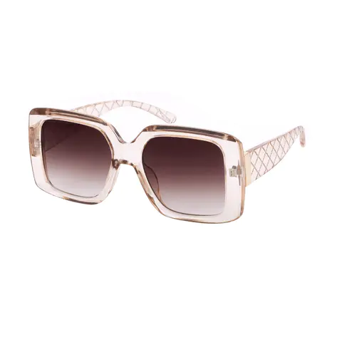 Square Light Brown Sunglasses