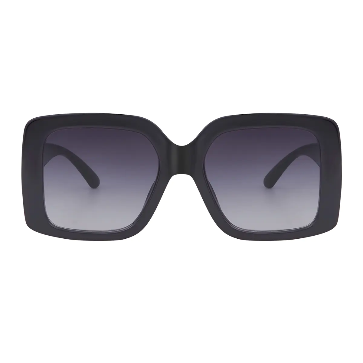 Square Black Sunglasses