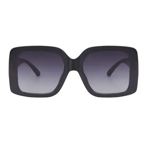 Square Black Sunglasses