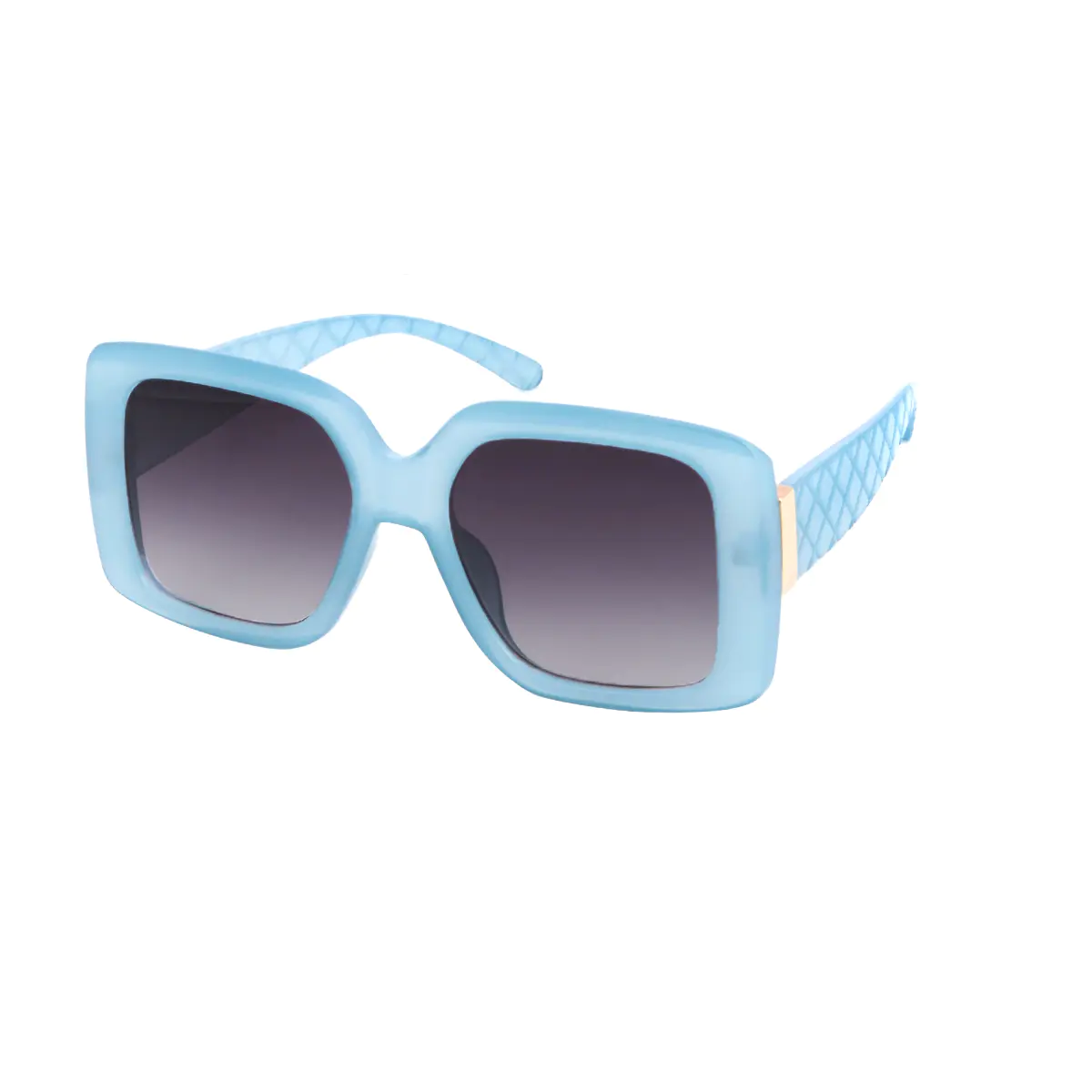 Square Blue Sunglasses