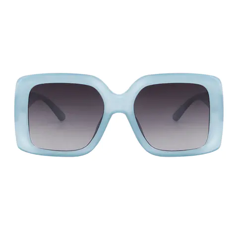 Square Blue Sunglasses