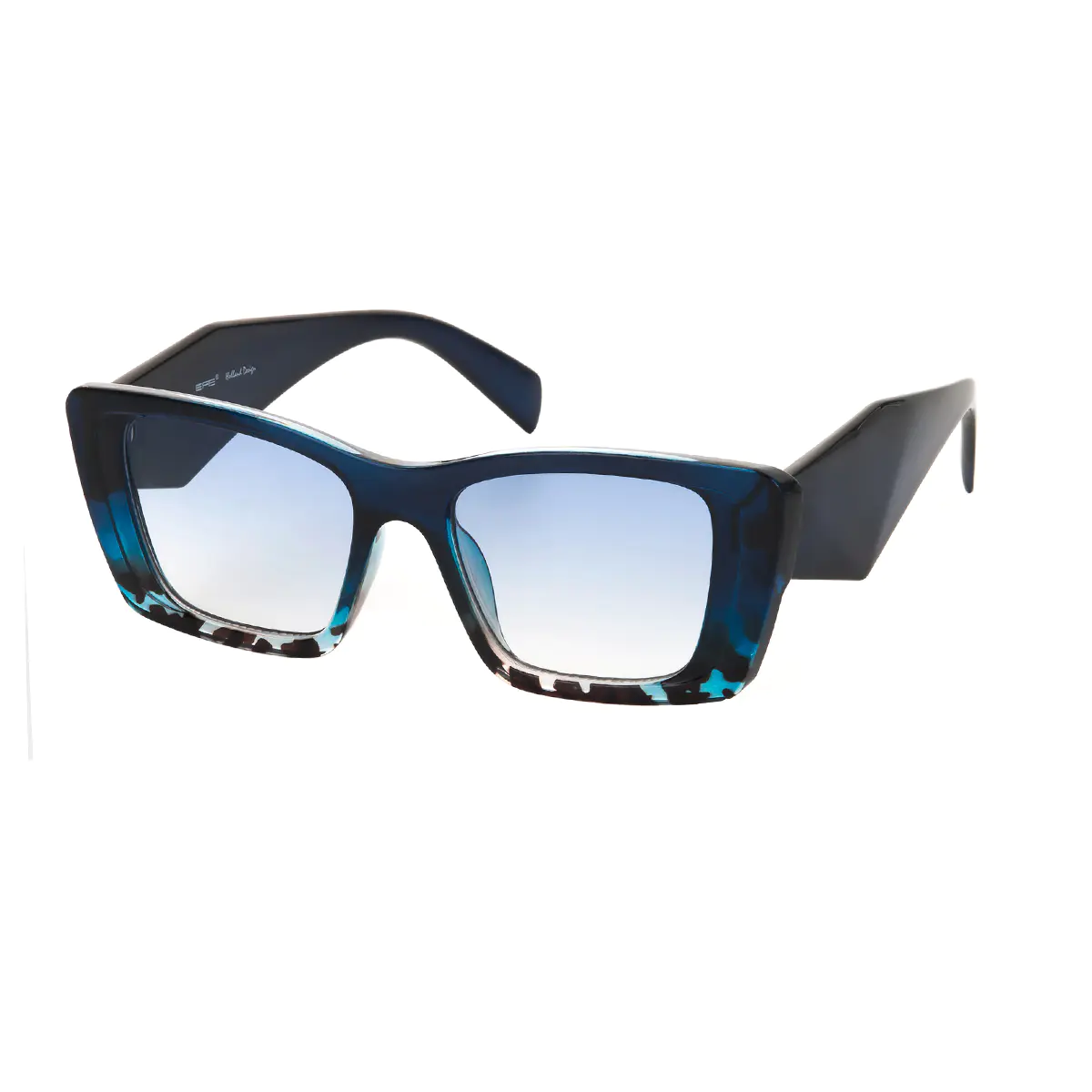 Square Blue Sunglasses