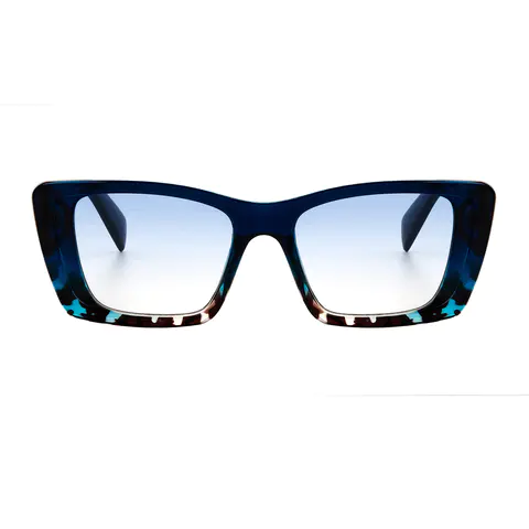 Square Blue Sunglasses