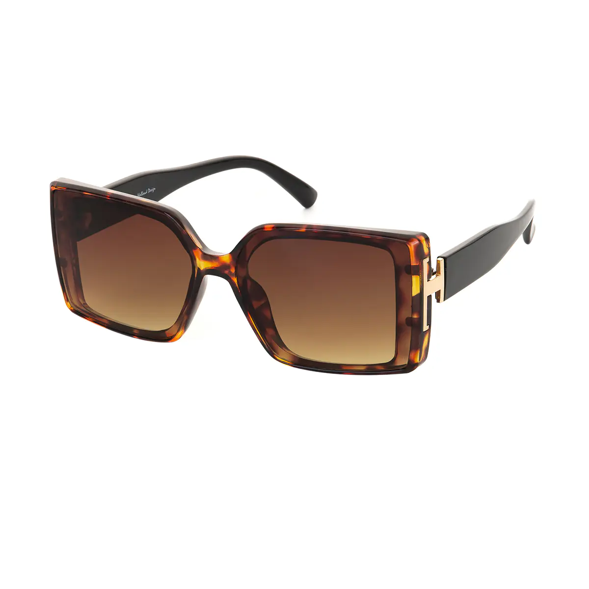 Square Tortoiseshell Sunglasses