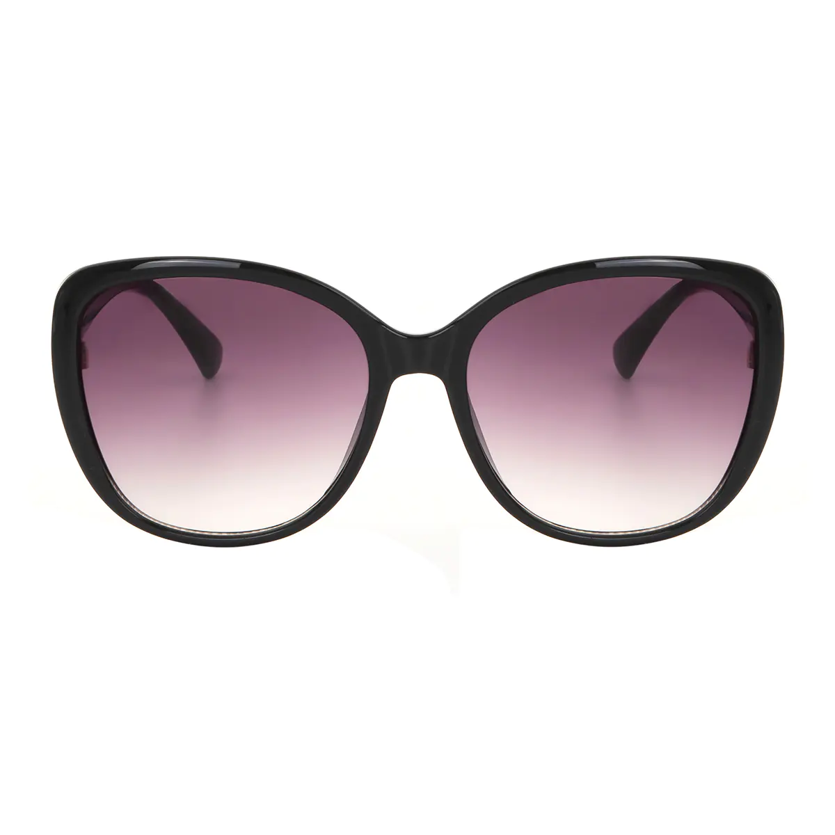 Oval Black Sunglasses