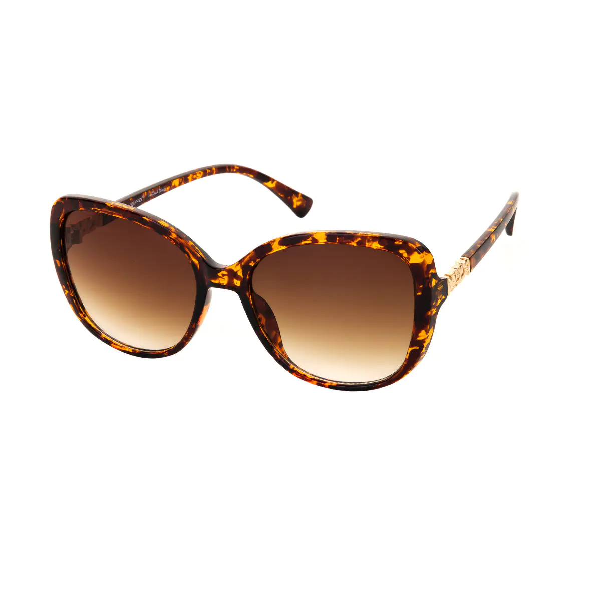 Oval Tortoiseshell Sunglasses