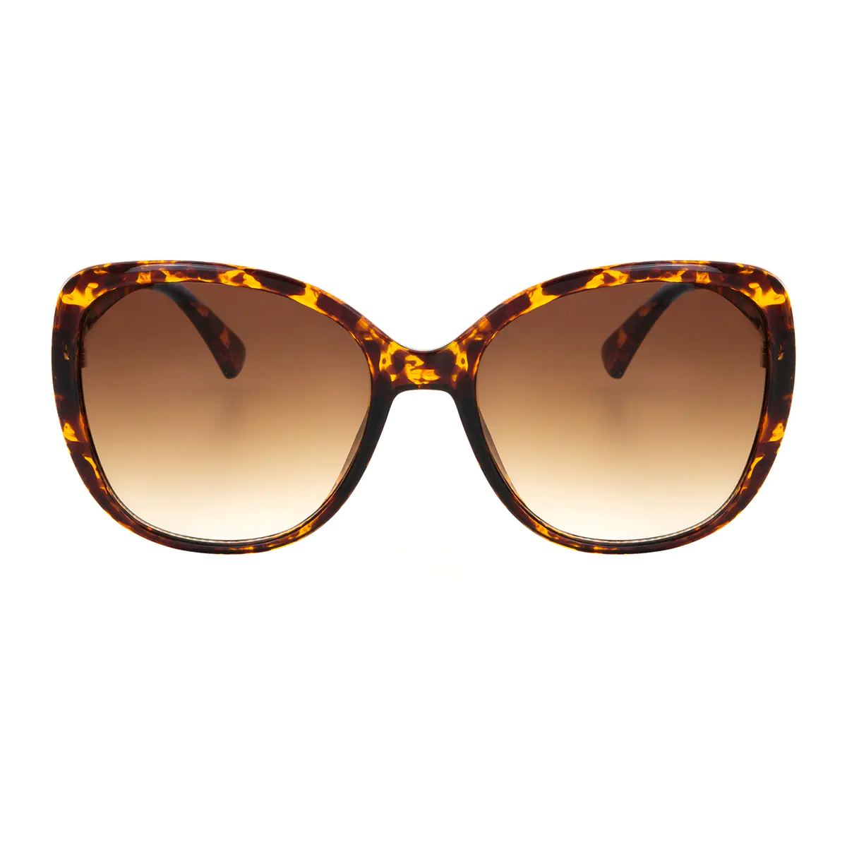 Oval Tortoiseshell Sunglasses