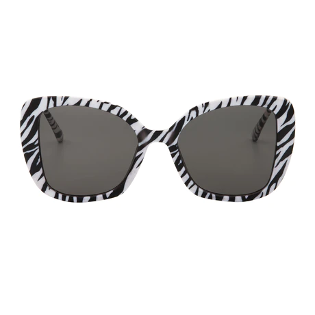 Square Transparent Green Sunglasses