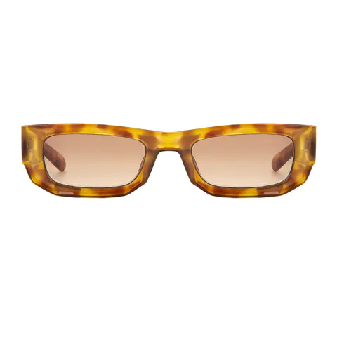 Rectangle Tortoiseshell Sunglasses