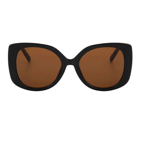 Round Black Sunglasses