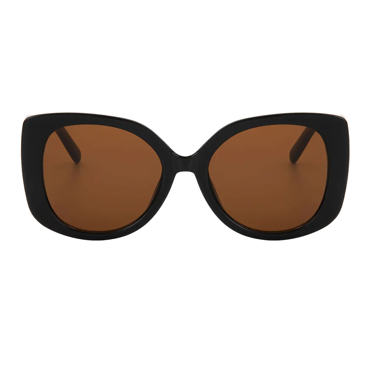 Round Black Sunglasses