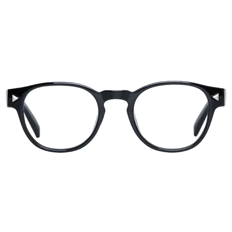 Round Black Reading Glasses