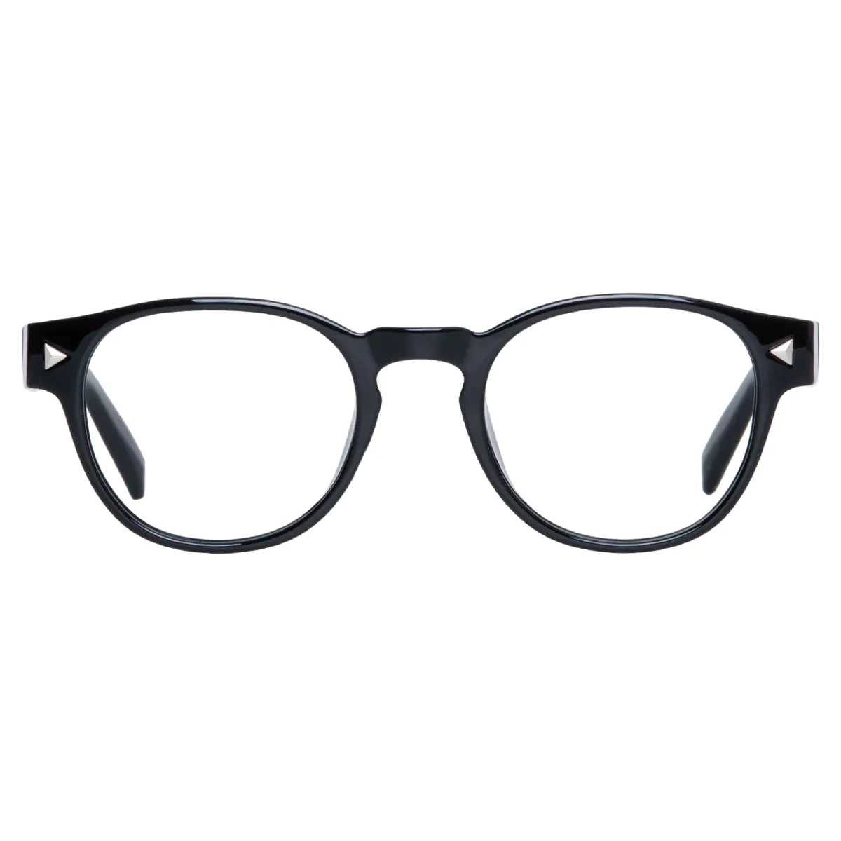 Round Black Reading Glasses