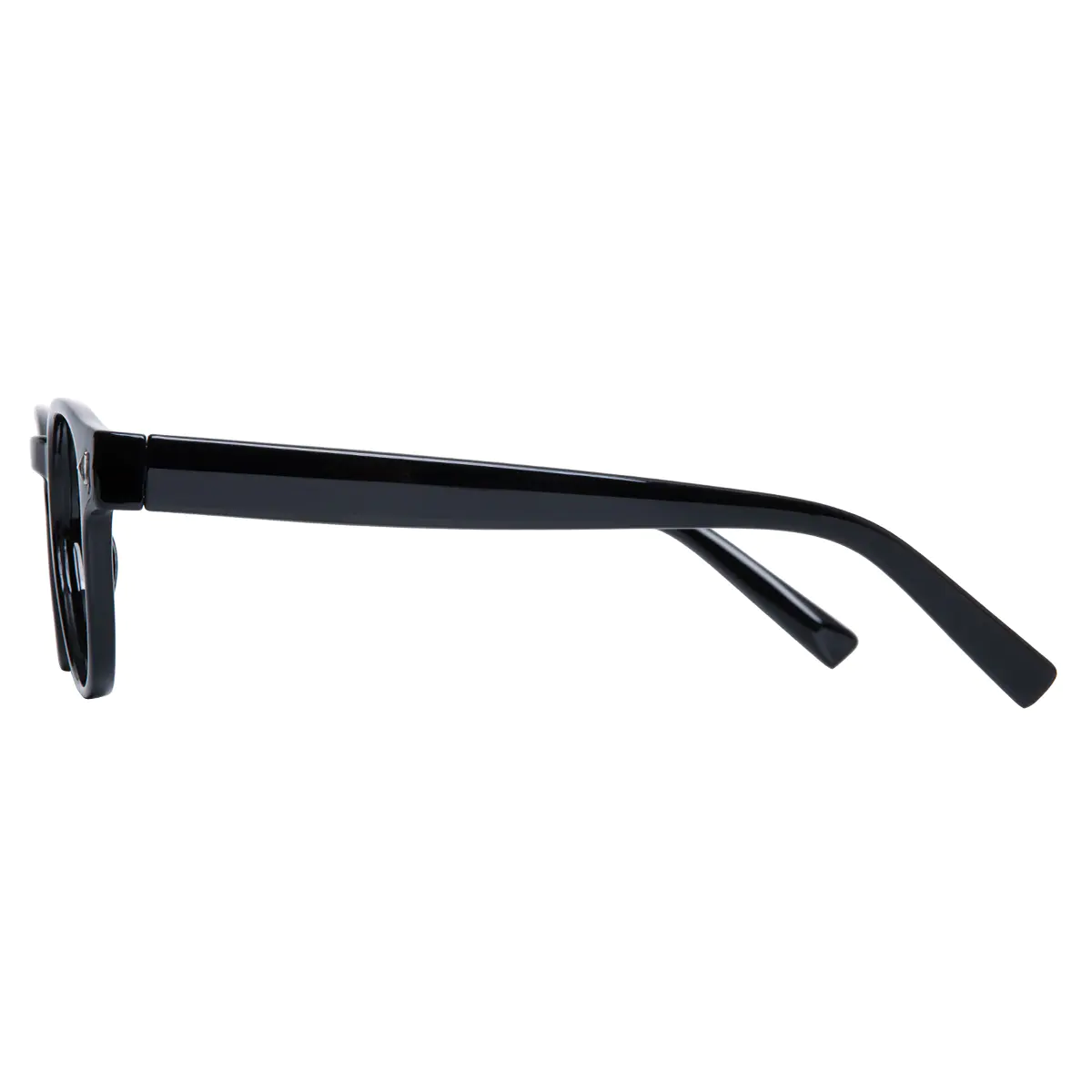Round Black Reading Glasses