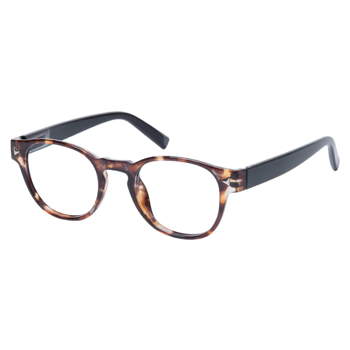 Round Tortoiseshell Reading Glasses