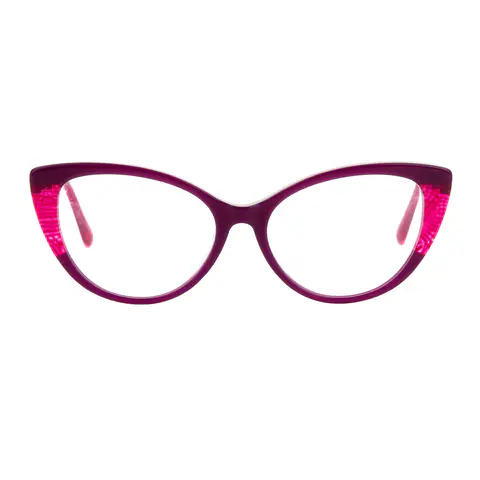 Cat-eye Purple Eyeglasses