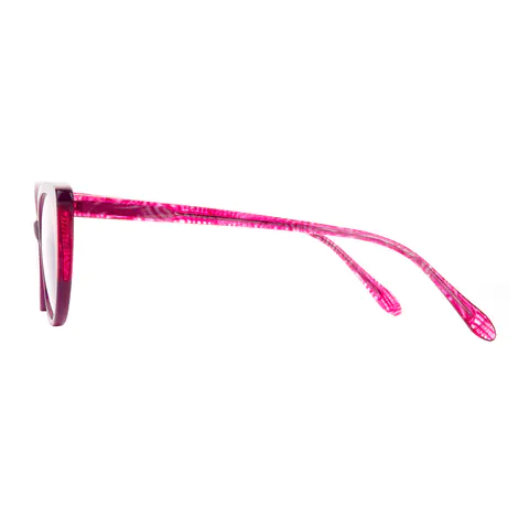 Cat-eye Purple Eyeglasses