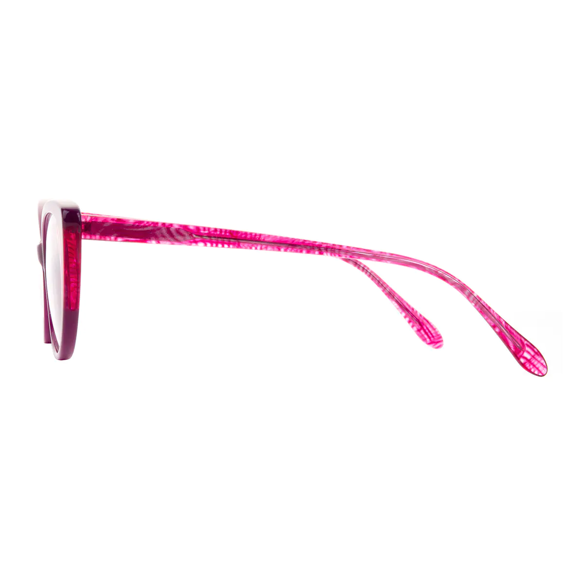 Cat-eye Purple Eyeglasses