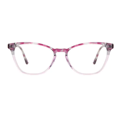 Cat-eye Tortoiseshell/Pink Eyeglasses