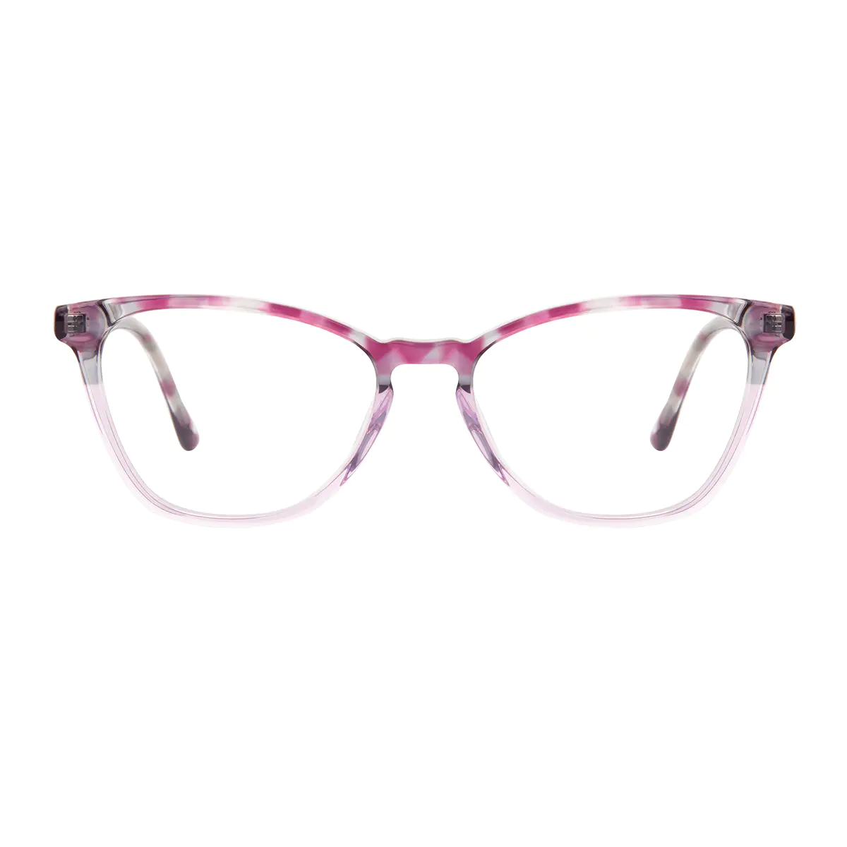 Cat-eye Tortoiseshell/Pink Eyeglasses