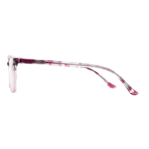 Cat-eye Tortoiseshell/Pink Eyeglasses