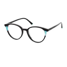 Round Black Eyeglasses