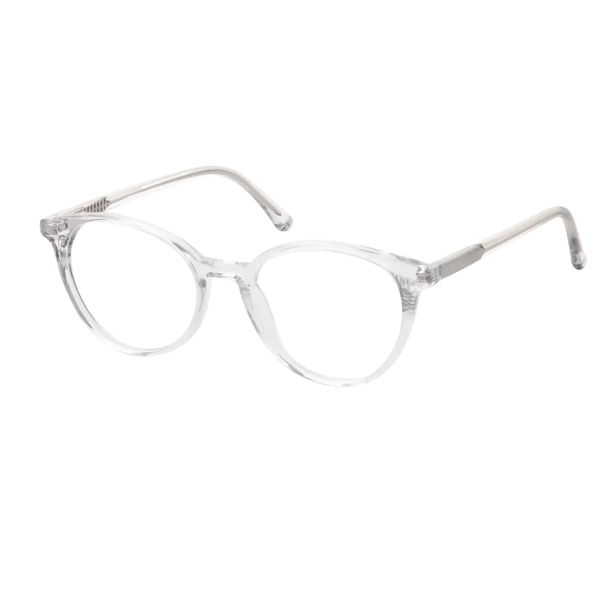 Round Clear Eyeglasses