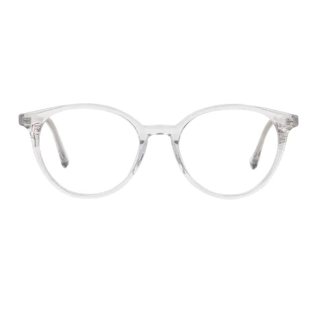 Round Clear Eyeglasses